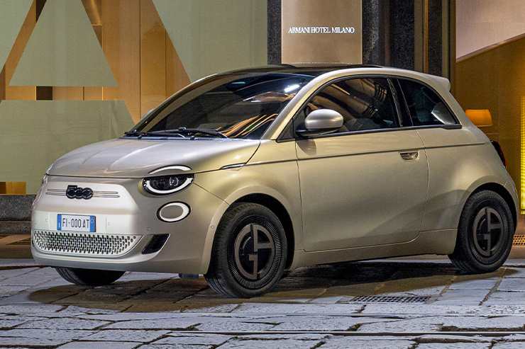 FIAT 500e Giorgio Armani incredibile novità