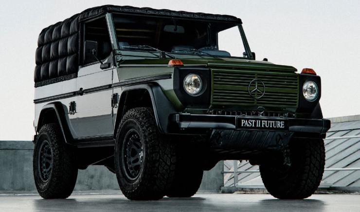 Mercedes Project G Class Past II Future collaborazione con Moncler